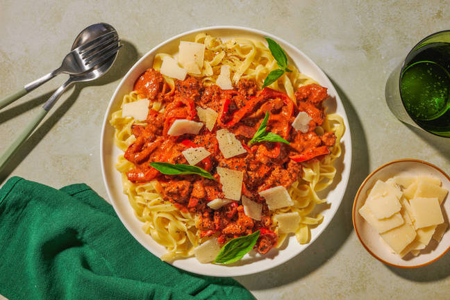 Recette culte : tagliatelle au poulet & guanciale