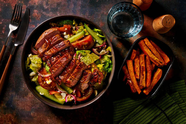 Greek Inspired 21 Day Aged Rump Steak Salad