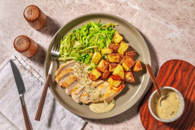 Chicken in Creamy Tarragon Sauce