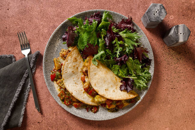 Pesto Chicken Quesadillas