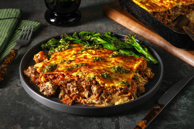 Ultimate Beef, Bacon and Aubergine Lasagne