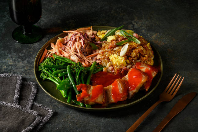 Sriracha Pork Belly and Easy Bacon Fried Rice