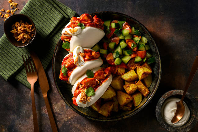 Butter Chicken Stuffed Bao