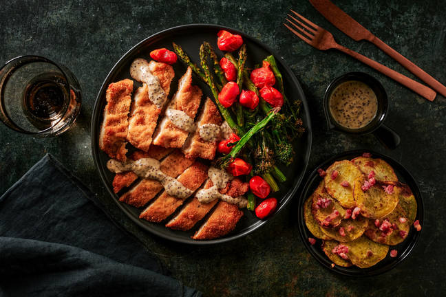 Parmigiano Reggiano Crumbed Chicken Schnitzel