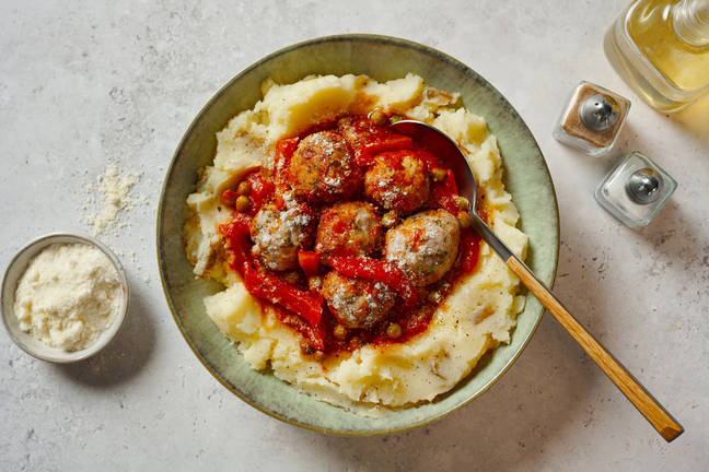Italian Style Pork and Oregano Sausage Meatballs