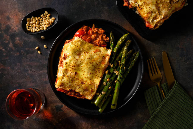 Triple Cheese Veggie Lasagne