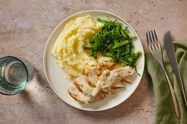Peri Peri Chicken in Creamy Spiced Ricotta Sauce