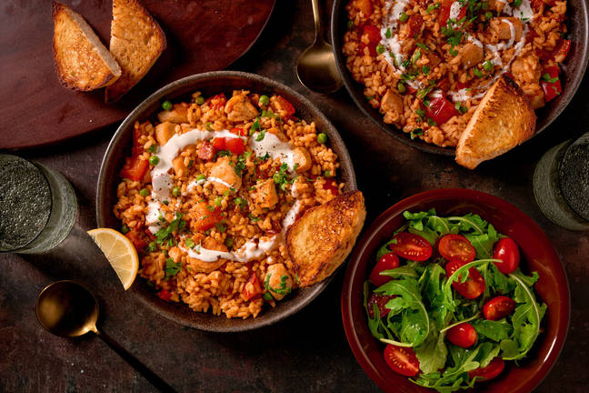 Ultimate Spanish Style Chicken and Chorizo Paella