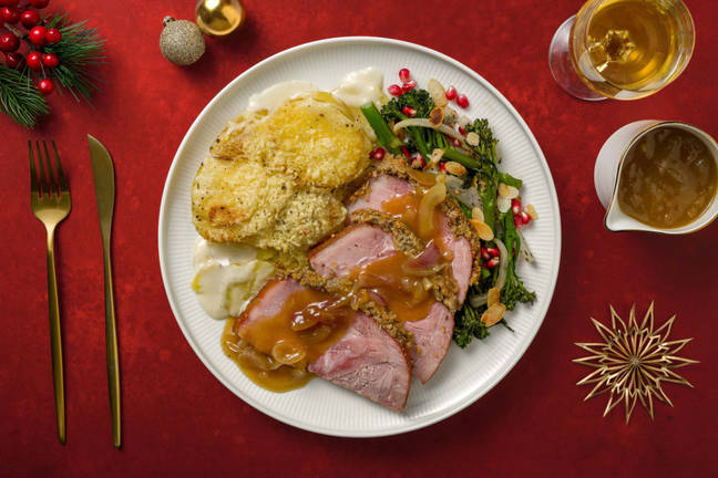 Panko Gammon with Bejeweled Broccolini