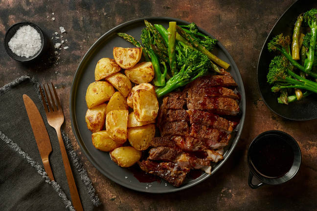 21 Day Aged Sirloin Steak and Red Wine Jus