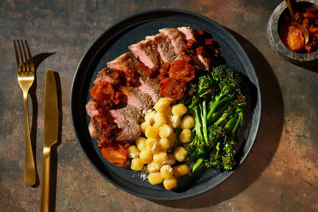 Quick 21 Day Aged Rump Steak and Cheesy Gnocchi