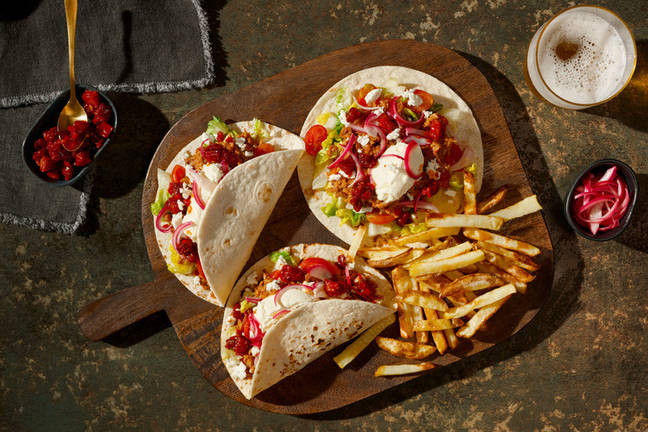 Chipotle Pulled Pork and Chorizo Jam Tacos
