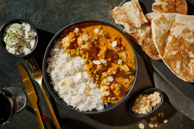 Ultimate Chicken Korma and Basmati Rice