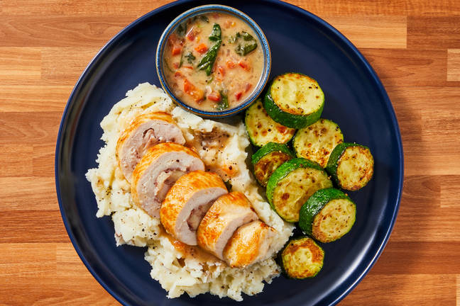 Cheesy Prosciutto Chicken Rollatini