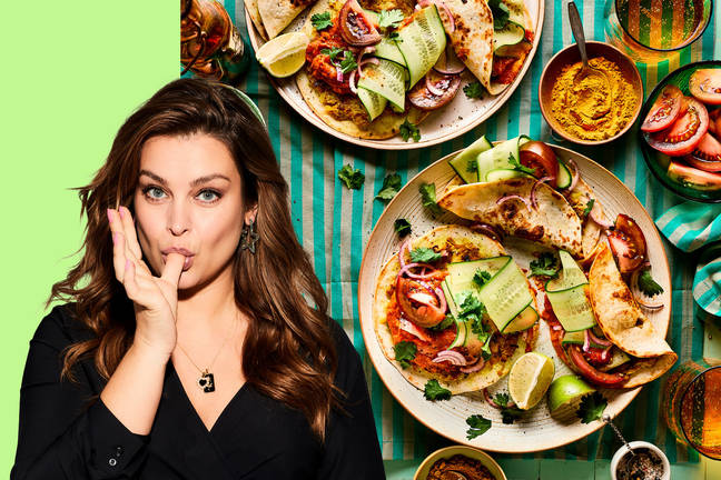 Miljuschka's Butter Chicken Smashed Tacos