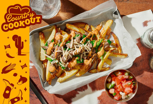 Southern Beef Brisket Loaded Fries