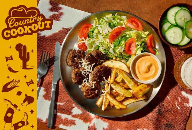 Buckin' Bull Beef Bites & Rustic Fries