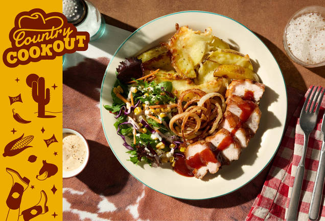 Buffalo Pork Belly & Onion Lasso Rings