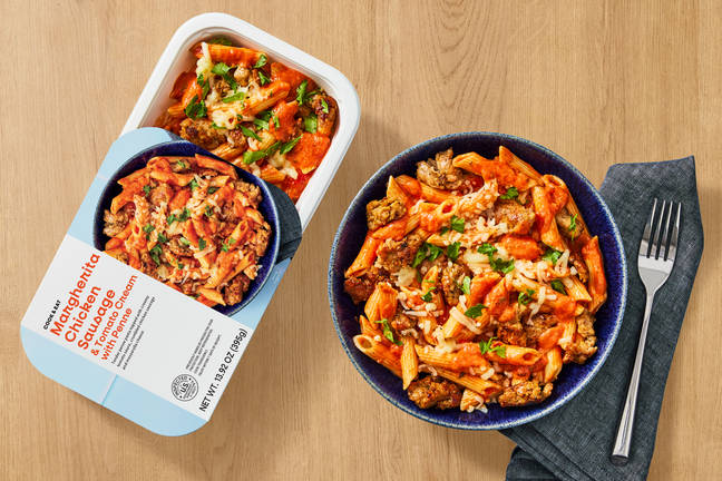 Margherita Chicken Sausage & Tomato Cream with Penne