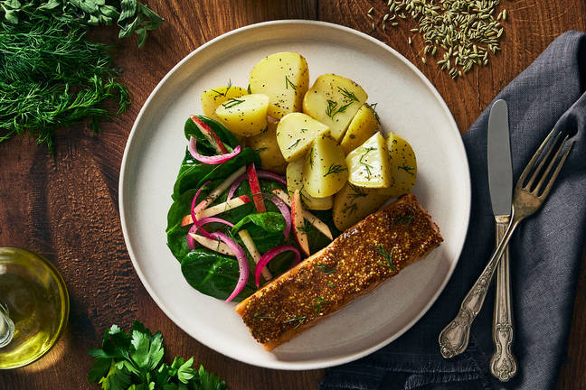 Swedish Honey-Mustard Salmon