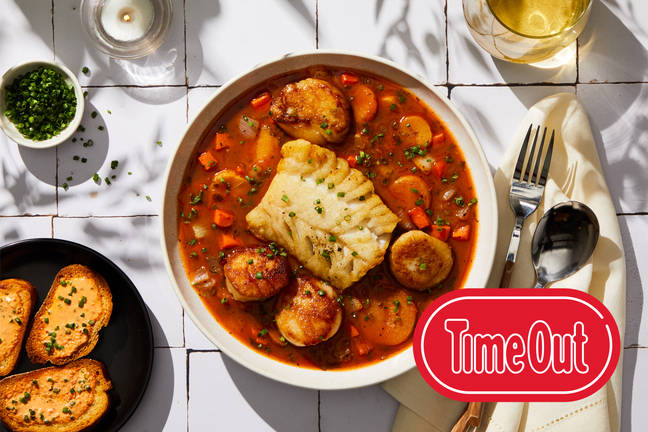 Provençal Cod & Scallop Bouillabaisse