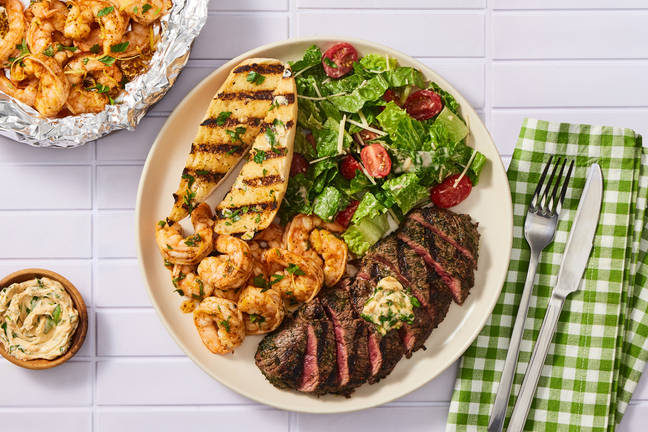 Grilled Steak & Veggie Packets