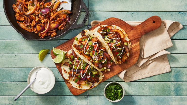 One-Pan Ground Beef Skillet Fajitas