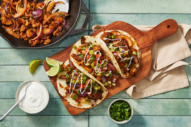 One-Pan Ground Beef Skillet Fajitas