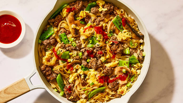 One-Pot Thai Beef Pad See Ew