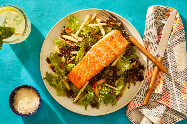 Honey-Lemon Roasted Salmon
