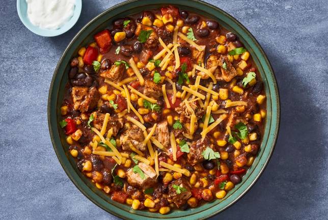 One-Pot Chicken-and-Corn Chili