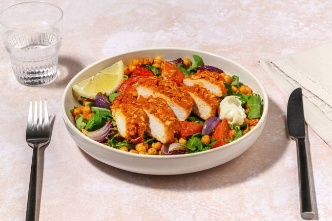 Spiced Almond Crumbed Chicken