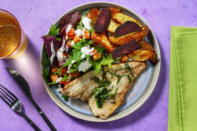 Græsk inspireret torsk