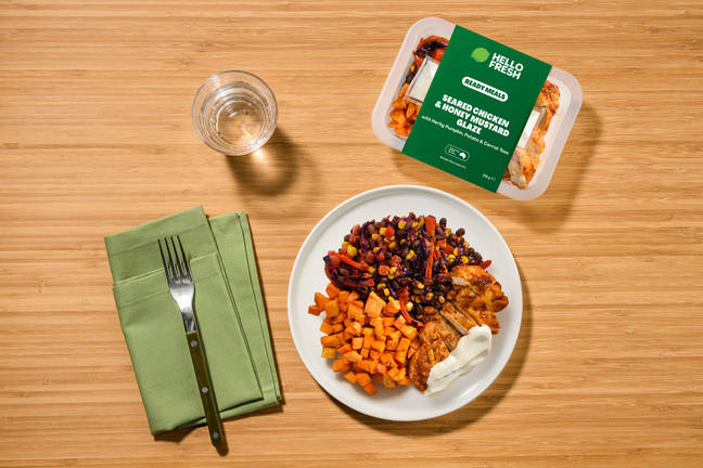 Seared Chicken & Honey Mustard Glaze