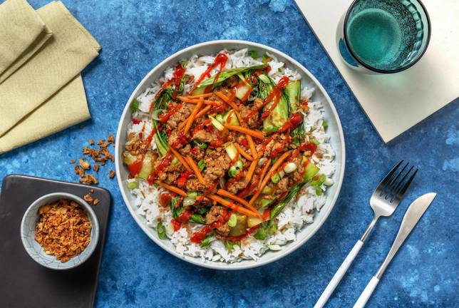 Speedy Caramelized Pork Bowls