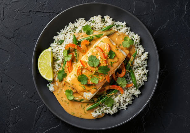 Thai-Style Coconut Curry Cod