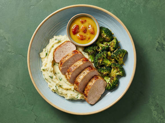 Blood Orange Honey Mustard Pork