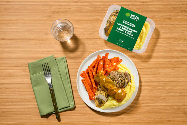 Supreme Chicken & Sundried Tomato Sauce 