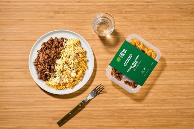 Philly-Style Beef Pasta 