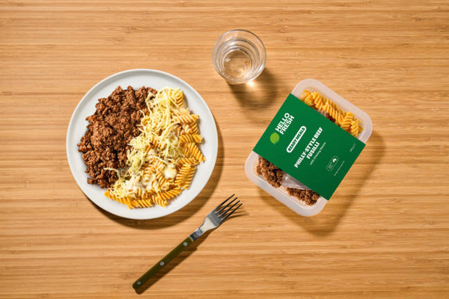 Philly-Style Beef Pasta 