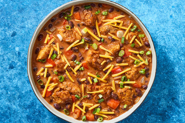 Ragoût crémeux au poulet façon enchilada