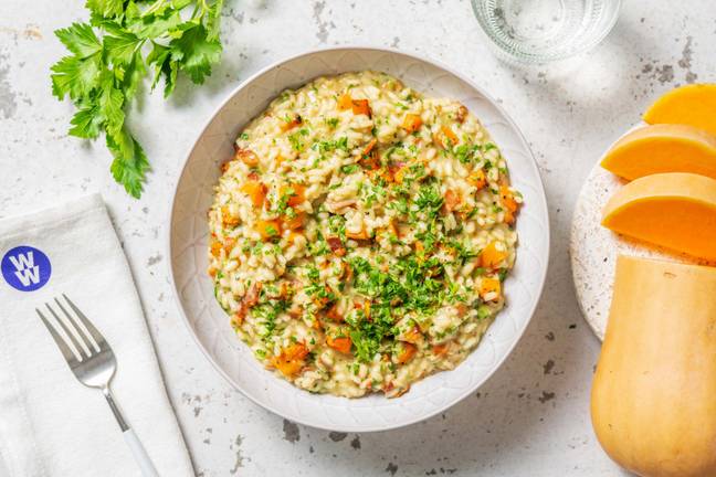 Bacon & Butternut Squash Risotto