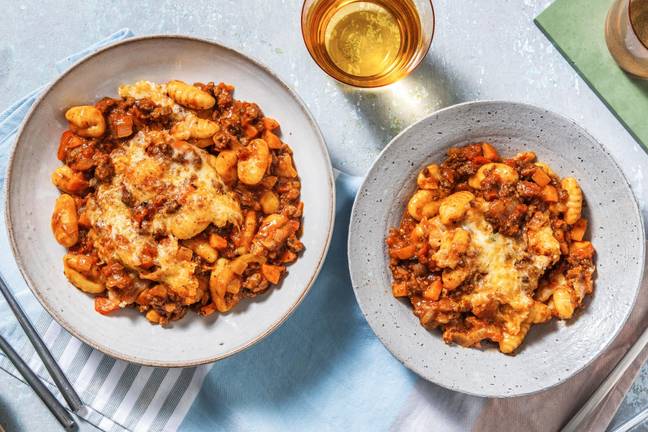 Baked Beef & Gnocchi Ragu