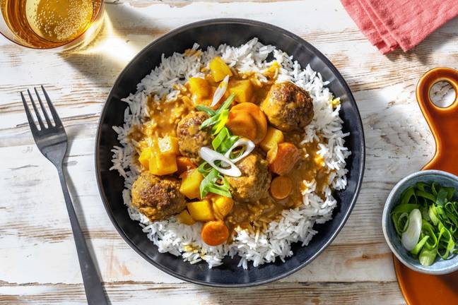 Beef Meatball Massaman-Style Curry