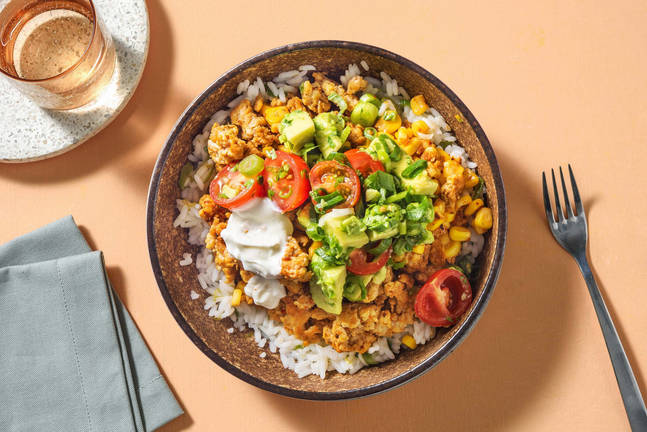 Turkey Burrito Bowl