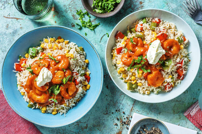 Mexican Shrimp Bowl