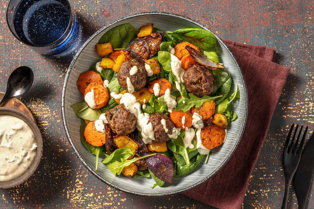 Olive Stuffed Meatballs