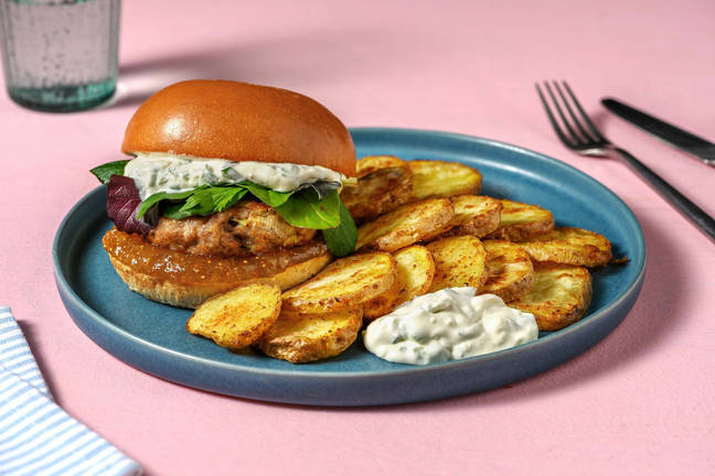 Turkey and Fig Jam Burgers