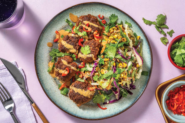 Quick Caribbean Beef Rissoles
