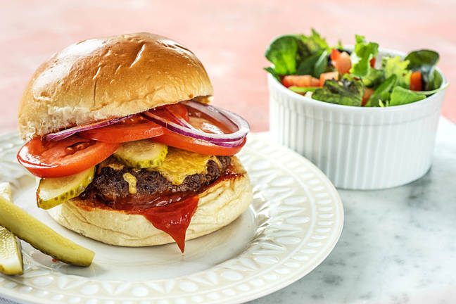 Cheddar Smash Burgers